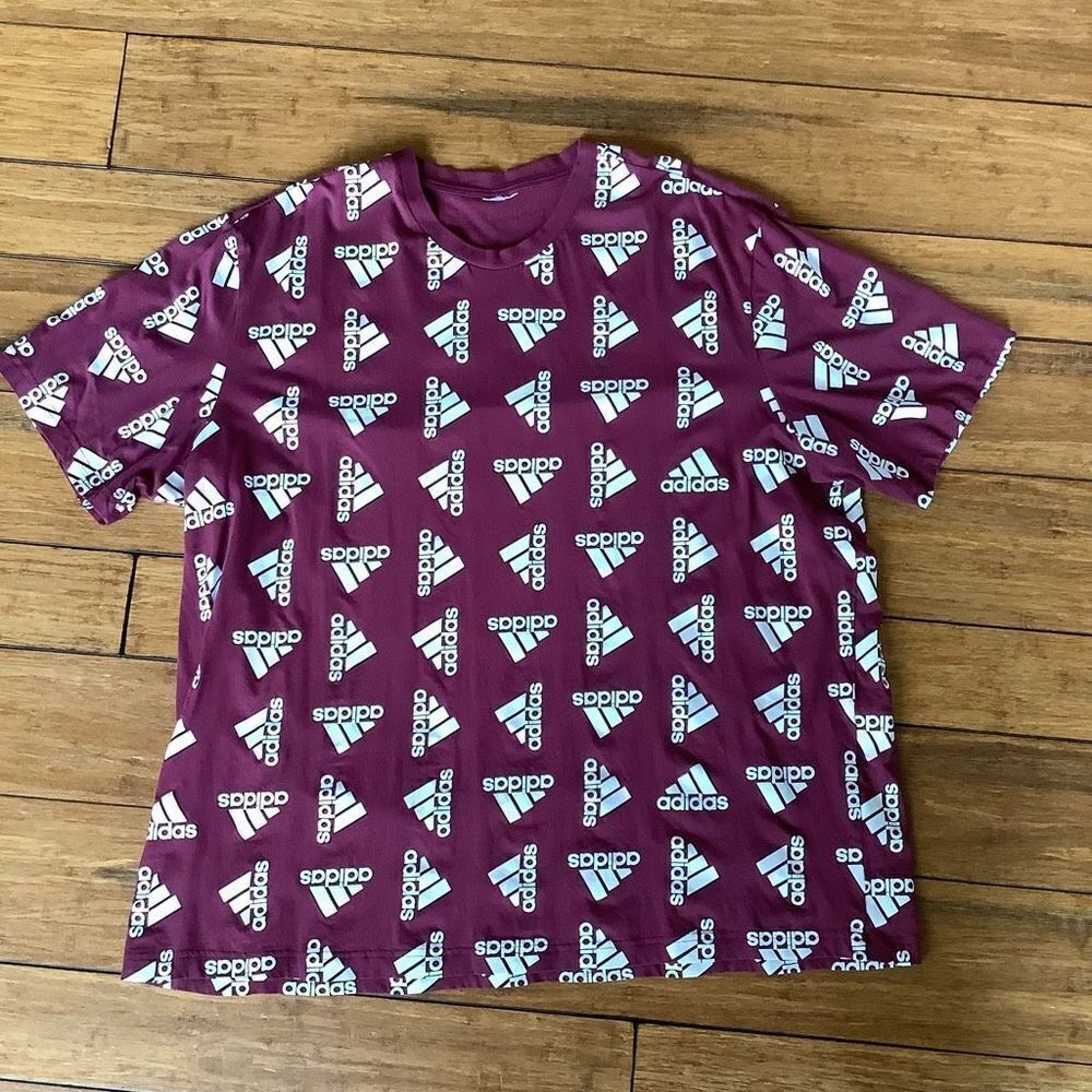 Adidas Mens Essentials Loose Giant Logo T-Shirt